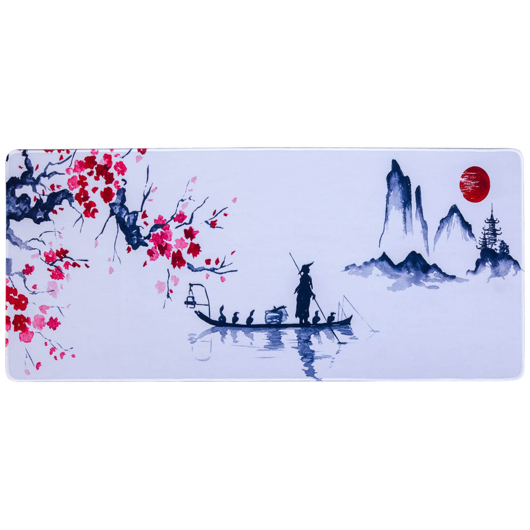 Japanese Lake Desk Mat
