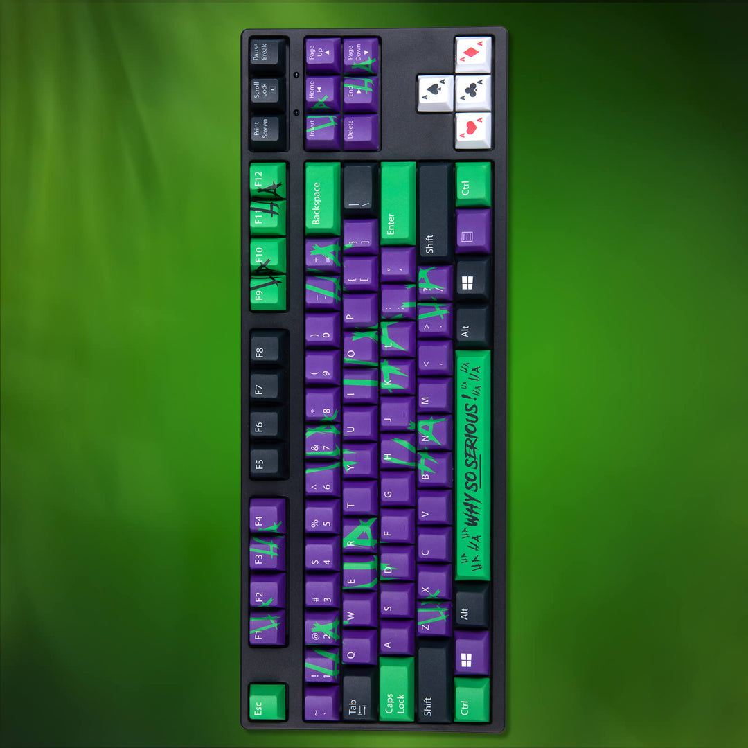 Joker Graffiti Custom Keycap Set