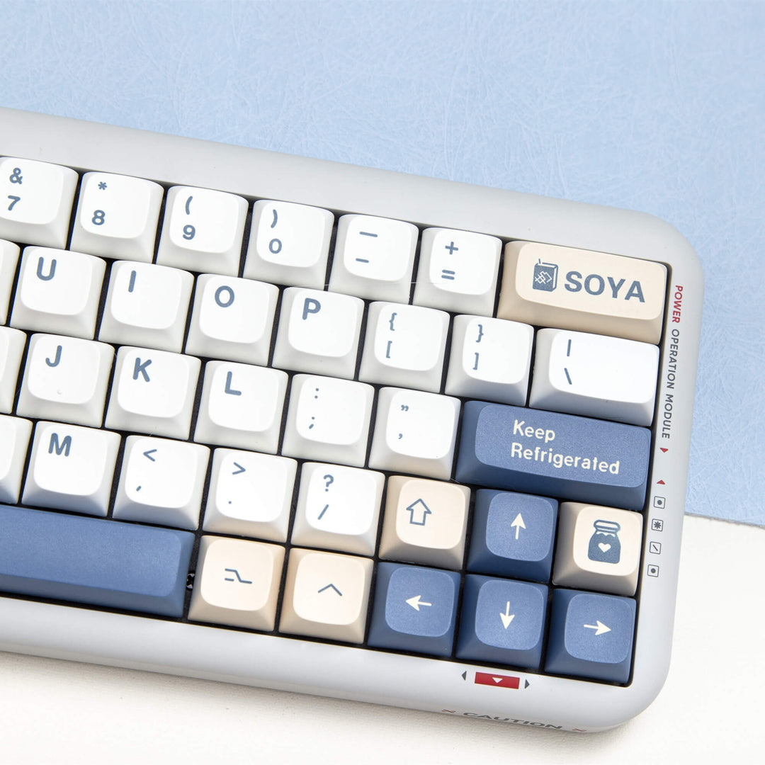 Soy Milk XDA Custom Keycap Set