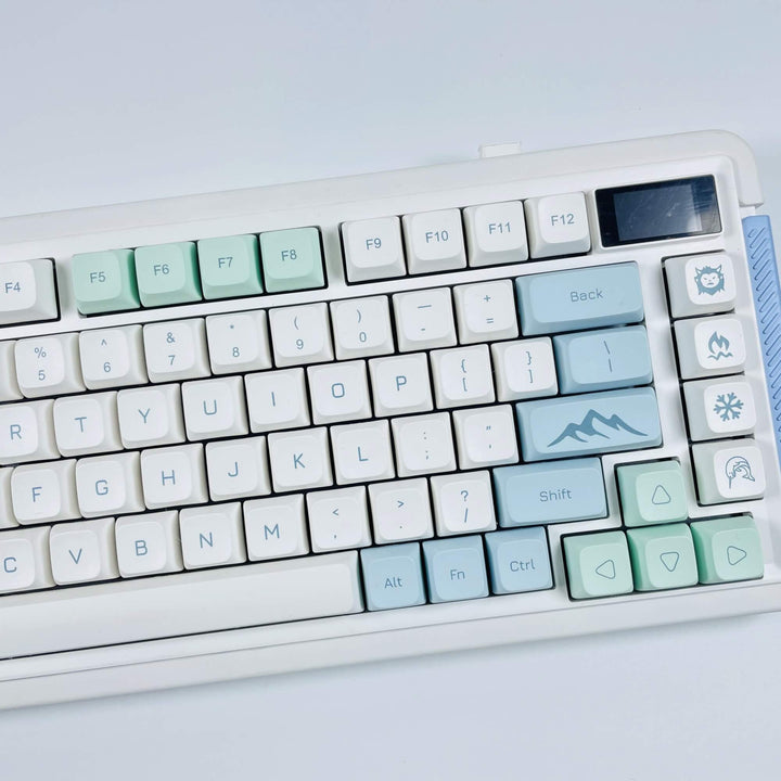Glacier XDA Custom Keycap Set