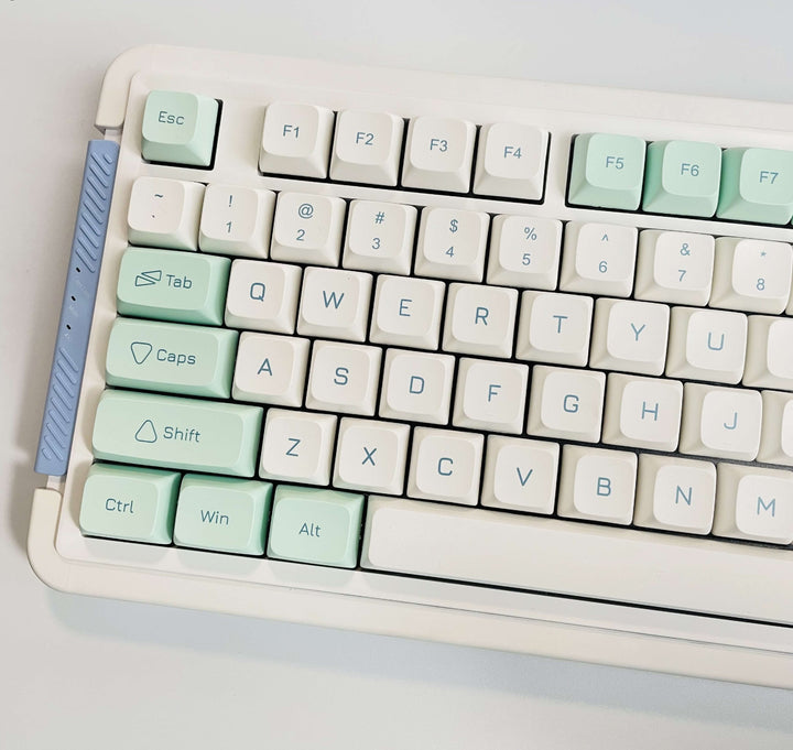Ice Mint XDA Custom Keycap Set