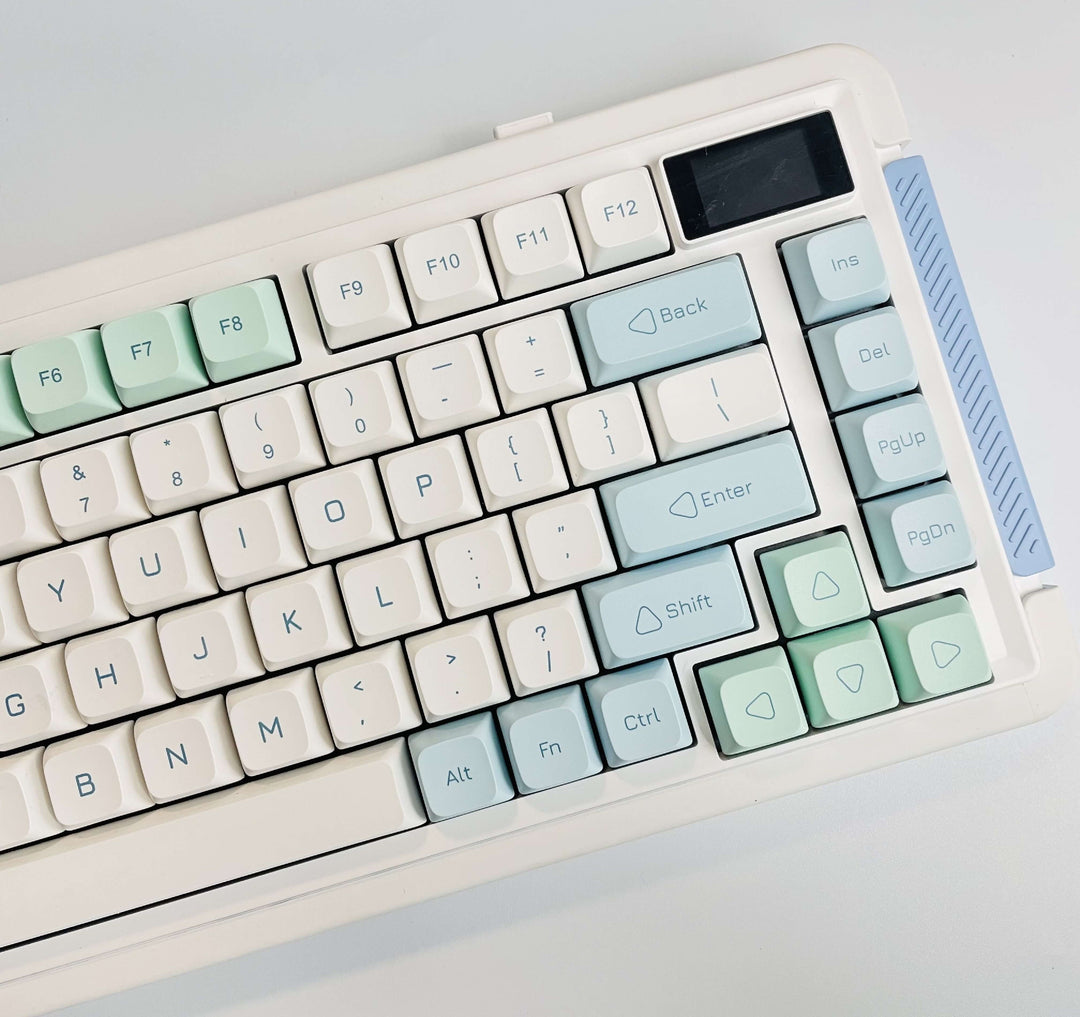 Ice Mint XDA Custom Keycap Set