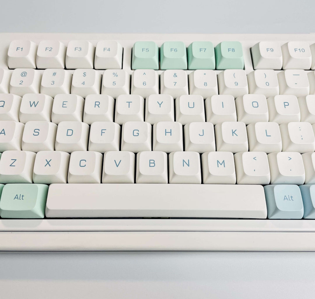 Ice Mint XDA Custom Keycap Set