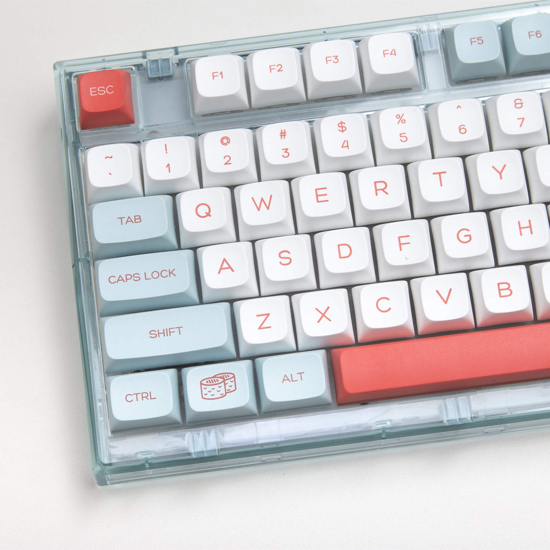 Salmon XDA Custom Keycap Set