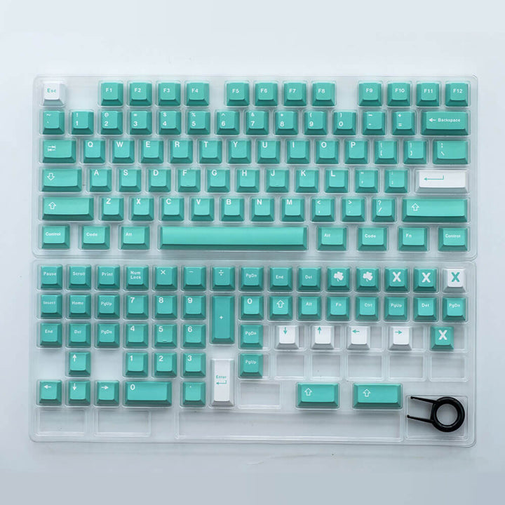 Milk Blue Custom Keycap Set
