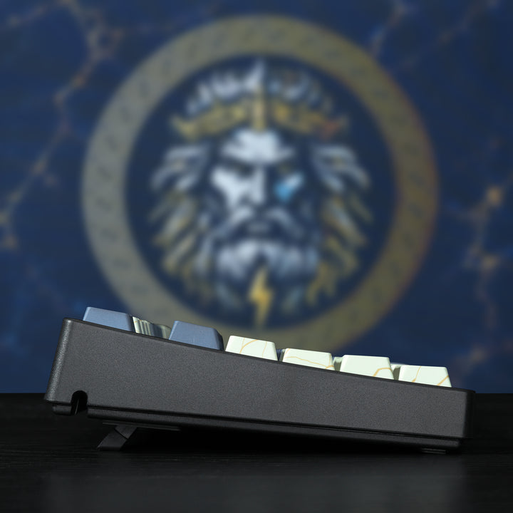 Zeus Fulgur Keycaps + Desk Mat Bundle